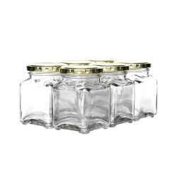 Consol - 260ML Catering Square Jar - 6PK