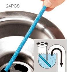 24 Pcs 2 Sets Sewer Rod Drain Cleaner Kitchen Toilet Bathtub Sewage Decontamination To Deodorant...