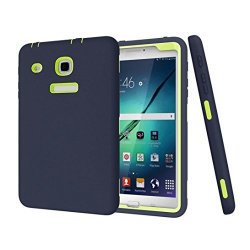 Fheaven Kids Shockproof Impact Defender Case Cover For Samsung Galaxy Tab E 8.0 T377 Navy