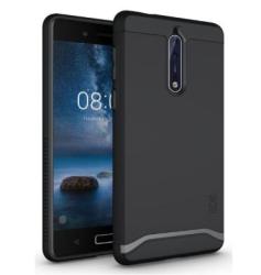 Nokia 8 Premium Slim Dual Layer Merge Case Matte Black