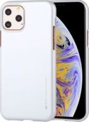 I-jelly Cover For Apple Iphone 11 Pro Metallic Finish - Silver