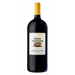 Four Cousins Sweet Red Wine 1 L