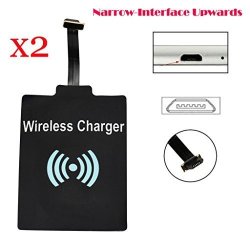 Tuscom@ Universal Qi Wireless Charging Receiver Charger Module For Micro USB Cell Phone 2PC