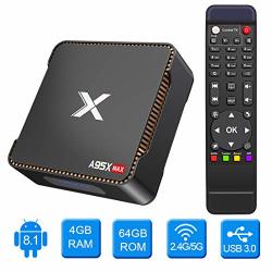 ANDROID TV BOX 2019 Newest Dolamee X2 Android 8.1 Tv Box Amlogic S905X2 Quad-core 4GB RAM 64GB Rom Media Player With Recording Function Support