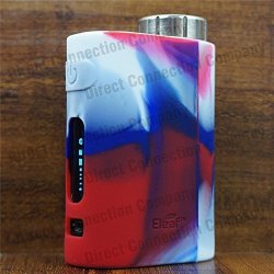 Silicone Case For Eleaf Istick Pico 75W Tc Skin Sleeve Cover Wrap Red white blue