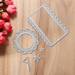 5PCS Cutting Dies Stencil Scrapbook Tool Paper Card New Lovely Embossing Decoration