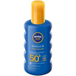 Nivea Protect & Moisture Sun Spray SPF50+ Sunscreen 200ML