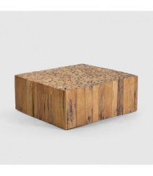Lyra Teakroot Square Coffee Table For
