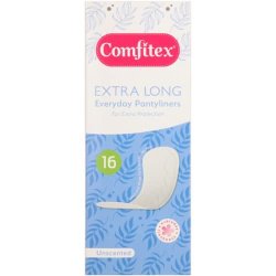 Comfitex Extra Long Pantyliners Unscented 56S