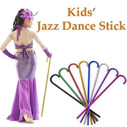 Bazaar 65CM Children Kids Jazz Dance Stick Rob Crutch Belly Dance Stage Performance Supplies