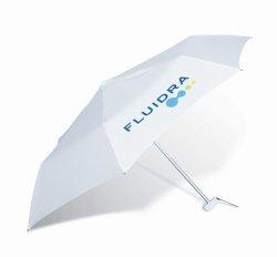 Rainbow Compact Umbrella - White UMB-7520