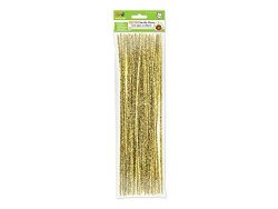 Deals on Krafty Kids GC025K 35 Piece Tinsel Chenille Stems Glitter