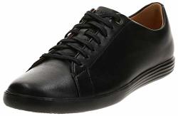 Cole Haan Men's Grand Crosscourt II Sneakers Black Leather blk 7