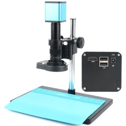 Autofokus-Industrie-Mikroskop-Kamera 200M Pixel 1080P Industrie-Video-Monokular-Mikroskop-Kamera AF200U HDMI HD USB Digital EU 