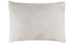 Snuggle-pedic Ultra-luxury Bamboo Shredded Memory Foam Pillow Combination With Kool-flow Micro-vented Covering - Queen