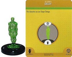 Heroclix Dc War Of Light Month 2 Op Kit R100.06 Decoy Green Construct Complete With Card