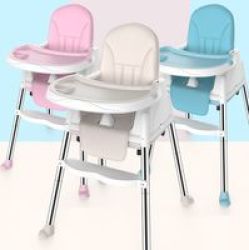 Baby 3-IN-1 Feeding Chair With Booster Seat Blue