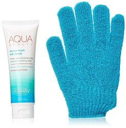 Body Benefits Ocean Fresh Salt Scrub 4 Fl Oz + Polishing Glove System Ocean-fresh Scent 3.2267199999999998 Ounce
