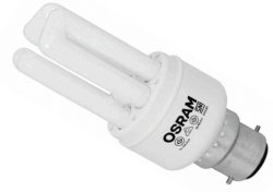 Osram B22 Cfl Lightbulb - 11W Cool White