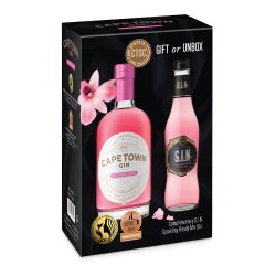 Cape Town Gin - The Pink Lady Gin & S.i.n Pink Grapefruit - Gift Pack