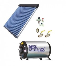 Kwikot 150l Evacuated Tube Thermosiphon Solar Water Heating Kit