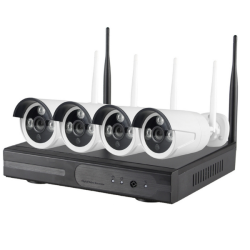 4 Channel Wireless HD Nvr Surveillance Kit - Jortan