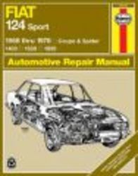 Fiat 124 Sport Spider '68'78 Haynes Repair Manual