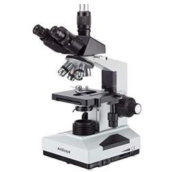 AmScope 40X-2000X Full-size 17 Lbs Professional Trinocular Lab Education Biological Compound Microscope With 3D Two-layer Mechanical Stage