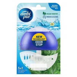 Ambi Pur Flush Starter Kit Fresh Water & Mint 55G