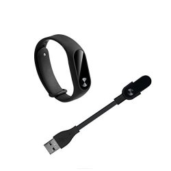 Bluebeach Replacement Xiaomi Mi Band 2 USB Charging Cable Dock Charger Mi Band 1 And Pokemon Gotcha Not Compatible - Miband Not Included