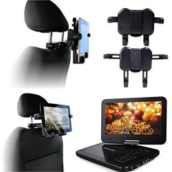 Navitech Twin Pack In Car Portable DVD Player Head Rest Headrest Mount Holder For The Vbestlife 9.8