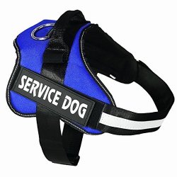 Infinity Love Dog Vest Harness For Large Dogs Professional Design For Service Dog pet Dog Adjustable Size Outdoor Fit For Dogs 25.5-31.5 Inches CHEST 55-66 Lb