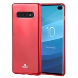Goospery Jelly Cover Galaxy S10 Plus Red