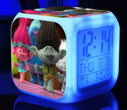 Trolls Movie Digital LED Alarm Clock 8X8X8CM