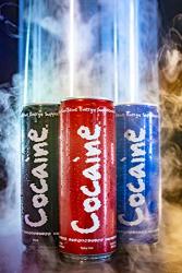 Cocaine Energy Drink 6 - 12 Ounce Cans 3 Flavor Variety Pack