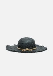 Superbalist Straw Sun Hat-black