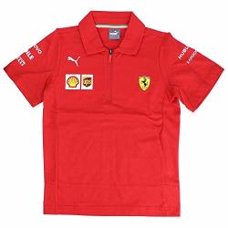 Ferrari Scuderia F1 2019 Kids Team Polo 15-16 Years Red