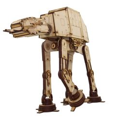 - 3D Wooden Model 3D Puzzle Star Wars At-at Walker
