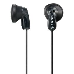 Sony MDR-E9LP 2 In 1 Stereo Earbuds - Black