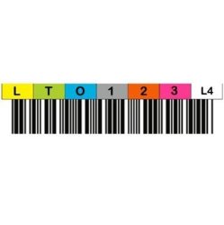LTO-5 Barcode Label