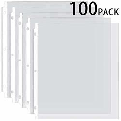 C-Line 62013 Poly Top-Loading Sheet Protectors, Clear - 50 pack