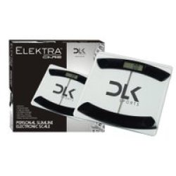 Elektra Care 3100 Dlk Sports Electronic Slimline Personal Scale