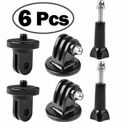 Tripod Adapter For Gopro Mount Adapter Screw 1 4"-20 Camera Mount 1 4 Adapter To Gopro Hero 7 5 6 4 3 3+ 3 2