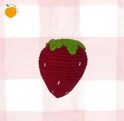 Strawberry - Bright Strawberry Soft Toy For Baby Play Gym