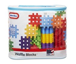 Little Tikes Waffle Blocks Bag 100 Piece