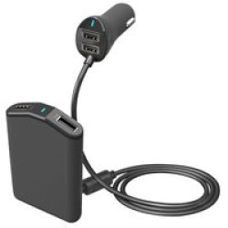 Smart 4 USB Car Charger Ultra Link