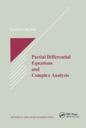 Partial Differential Equations And Complex Analysis Paperback