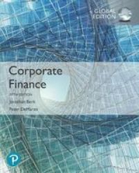 Corporate Finance Global Edition Paperback 5TH Edition
