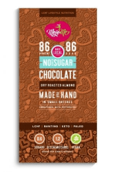 Chocolate - Sugar-free - Dry Roasted Almond - 80G - Plain Dark
