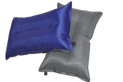 46X29CM Self Inflating Two Tone Camping Pillows & Headrests - Set Of 2
